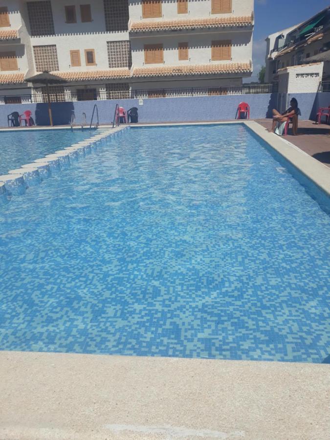 Apartamento Santa Pola, En Playa Del Tamarit Con Piscina. Exteriér fotografie