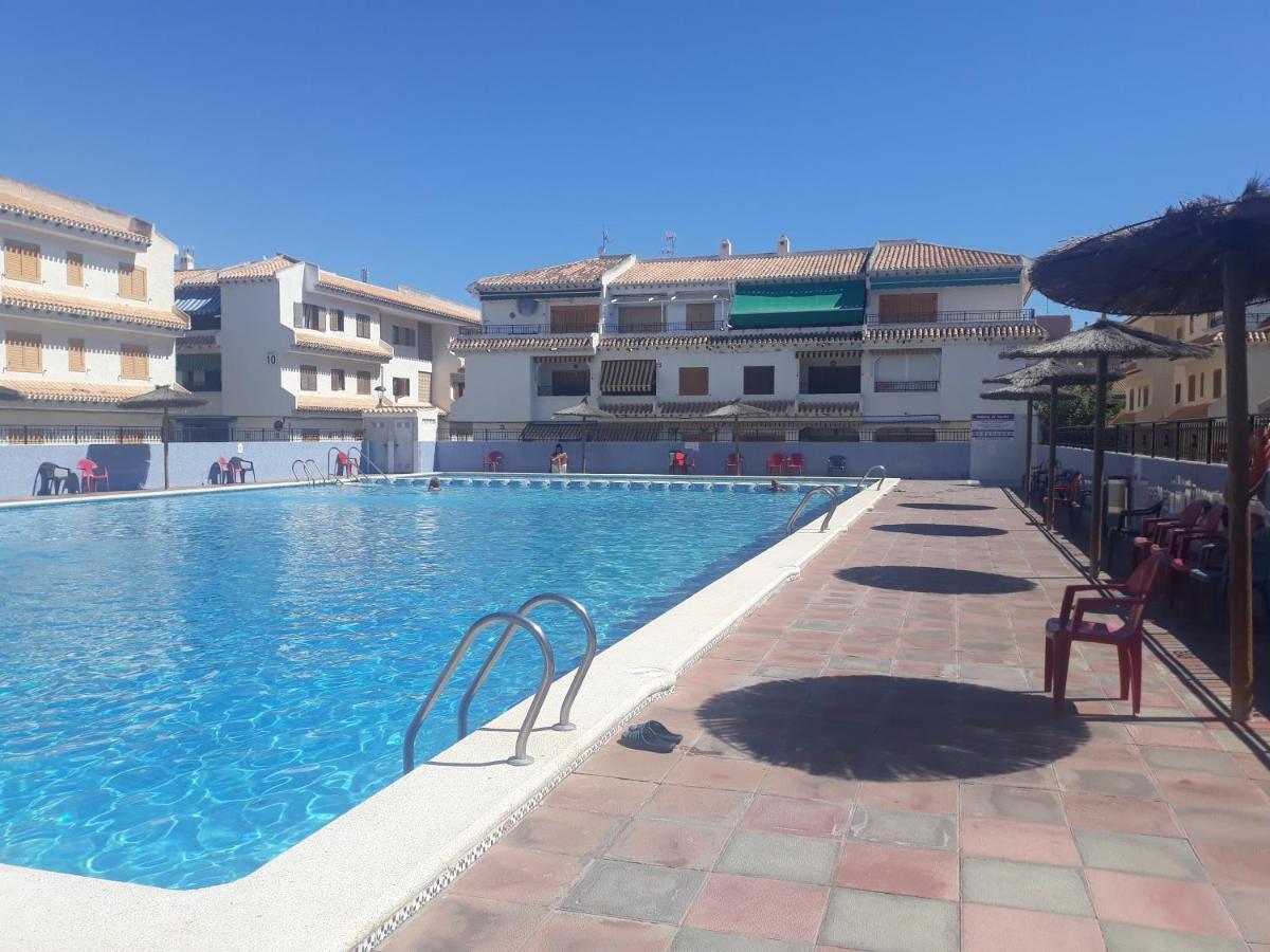 Apartamento Santa Pola, En Playa Del Tamarit Con Piscina. Exteriér fotografie